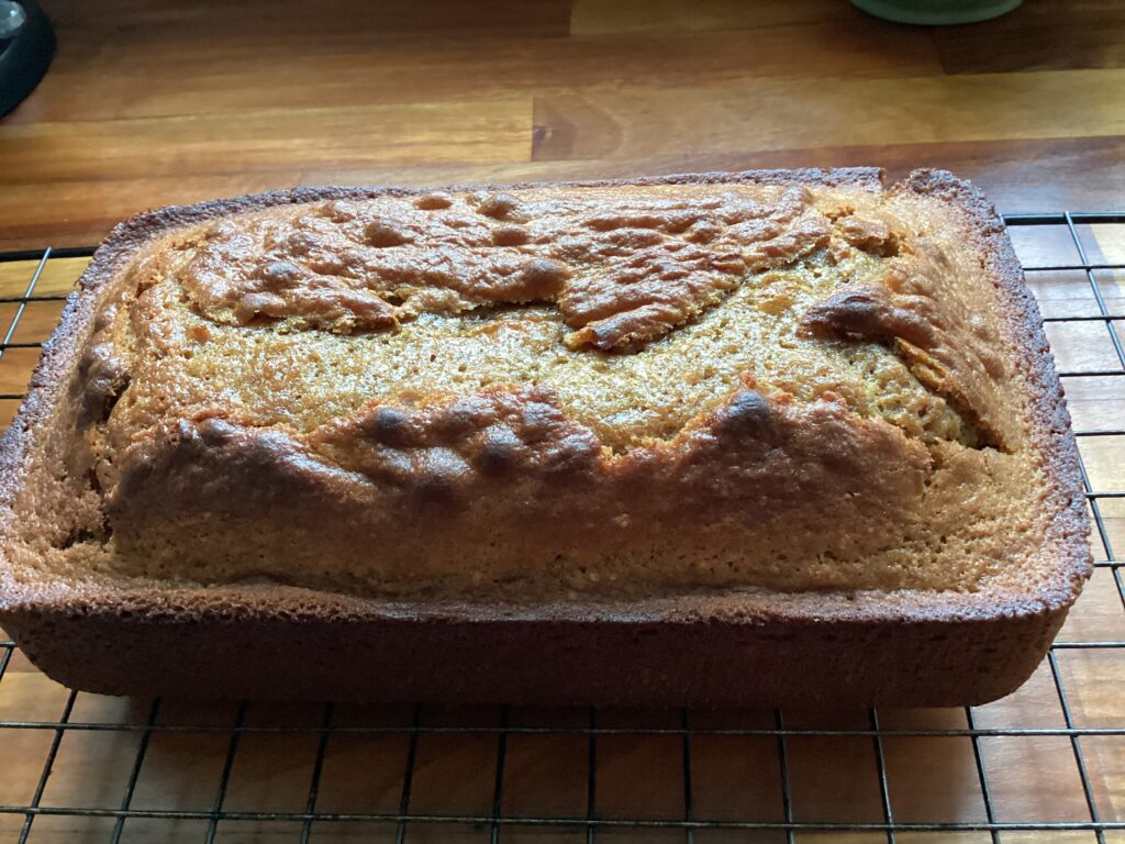 Bread on countertop